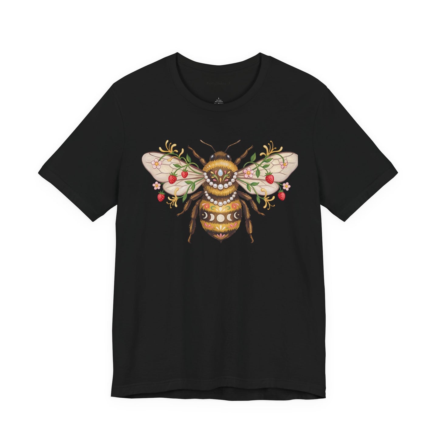 June Girl , Bee Floral Graphic T-shirt