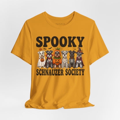 Spooky Schnauzer Society - T-Shirt