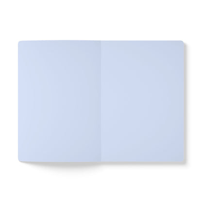 June Girl  Whale Journal — Softcover Notebook