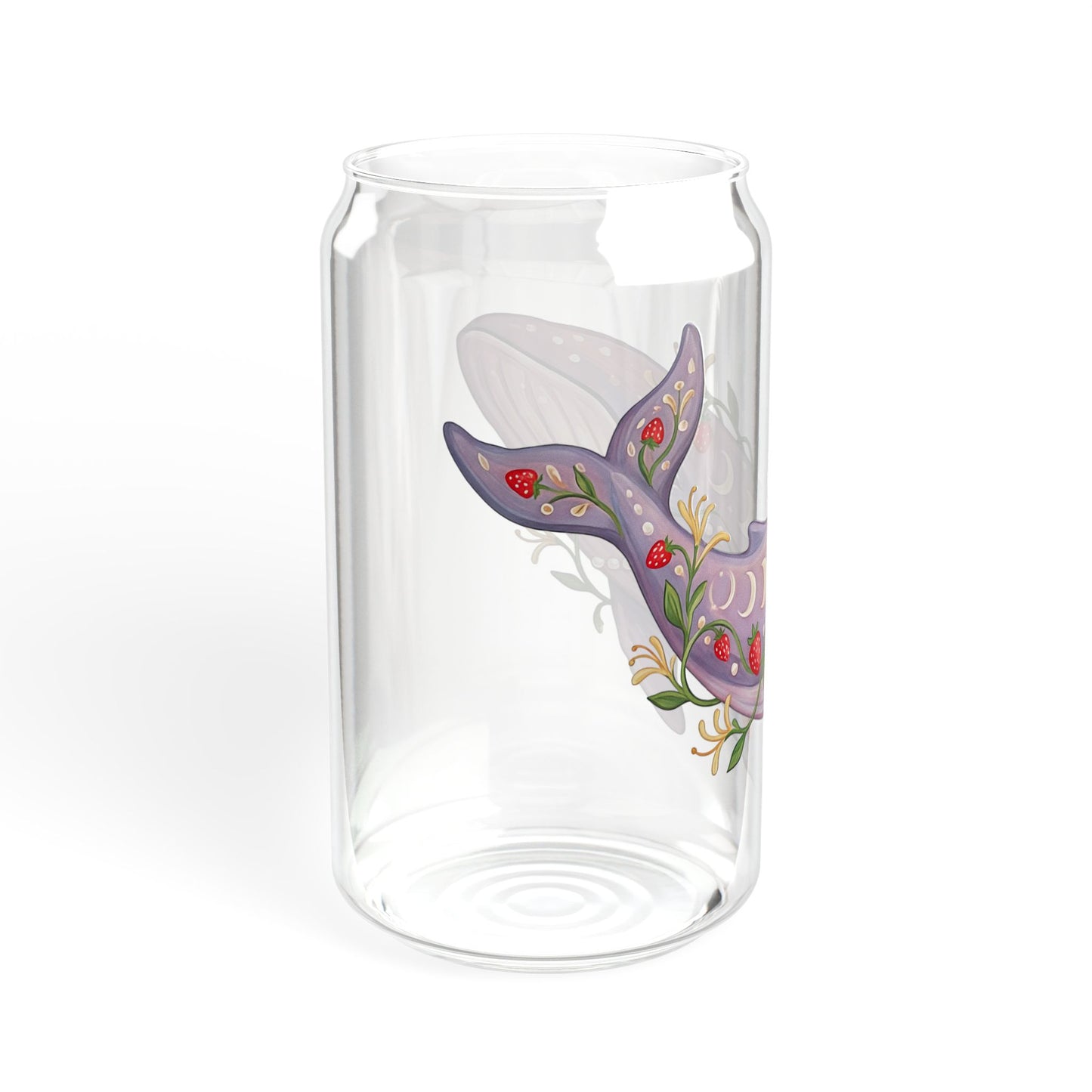 June Girl Whale Sipper Glass