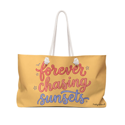 Forever Chasing Sunsets Tote Bag