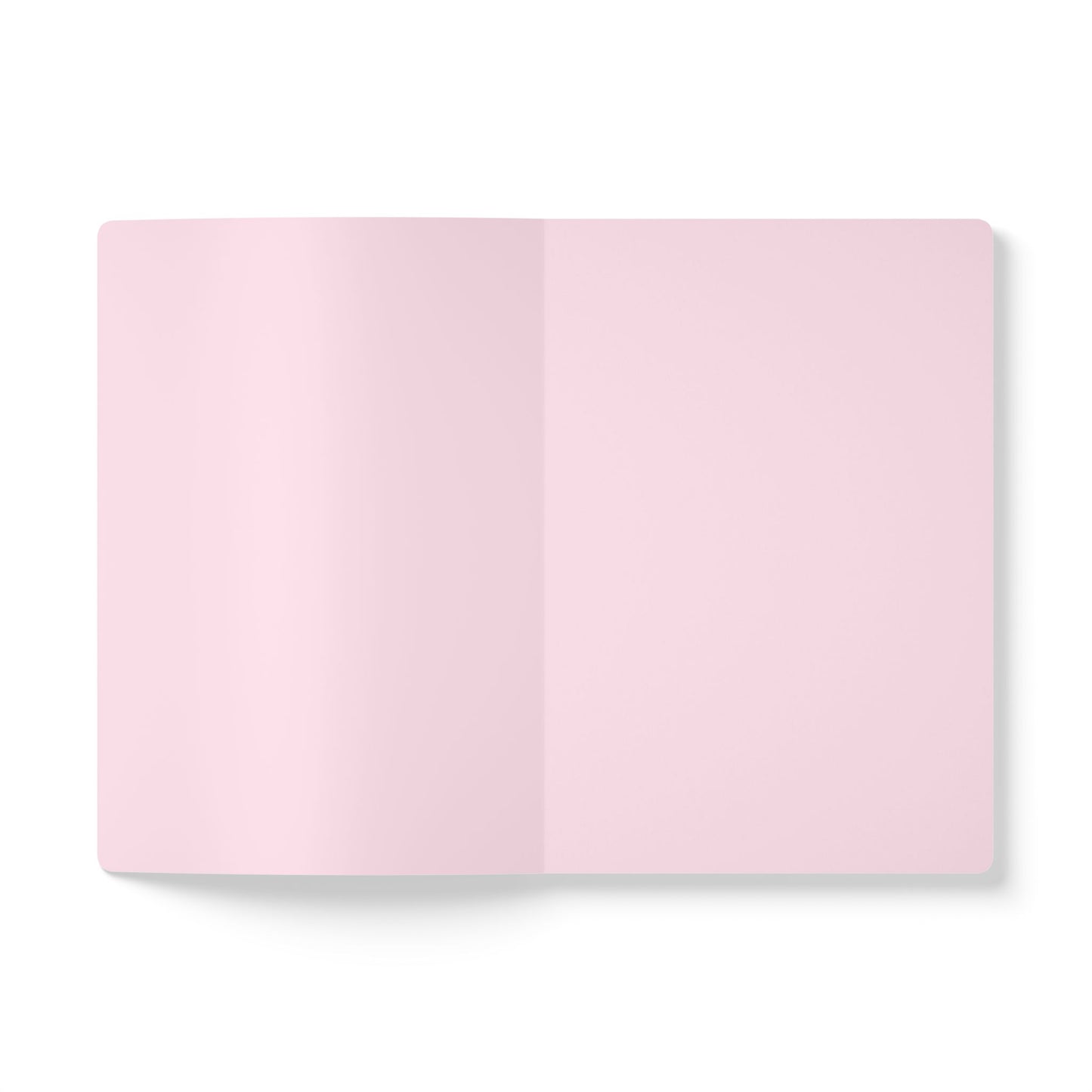 June Girl Pink Seahorse Softcover Journal