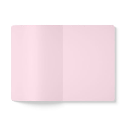 June Girl Pink Seahorse Softcover Journal