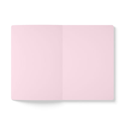 June Girl Pink Seahorse Softcover Journal