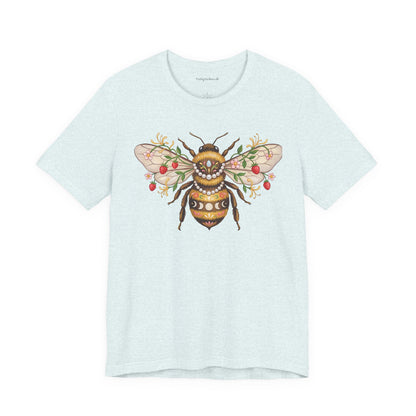 June Girl , Bee Floral Graphic T-shirt