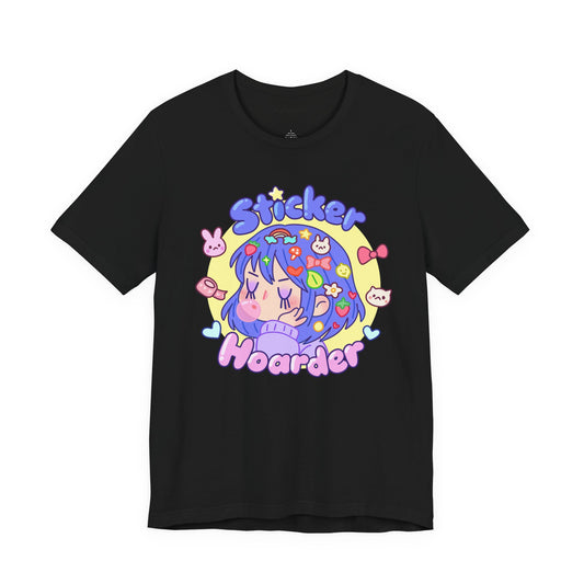 Sticker Hoarder -T-shirt