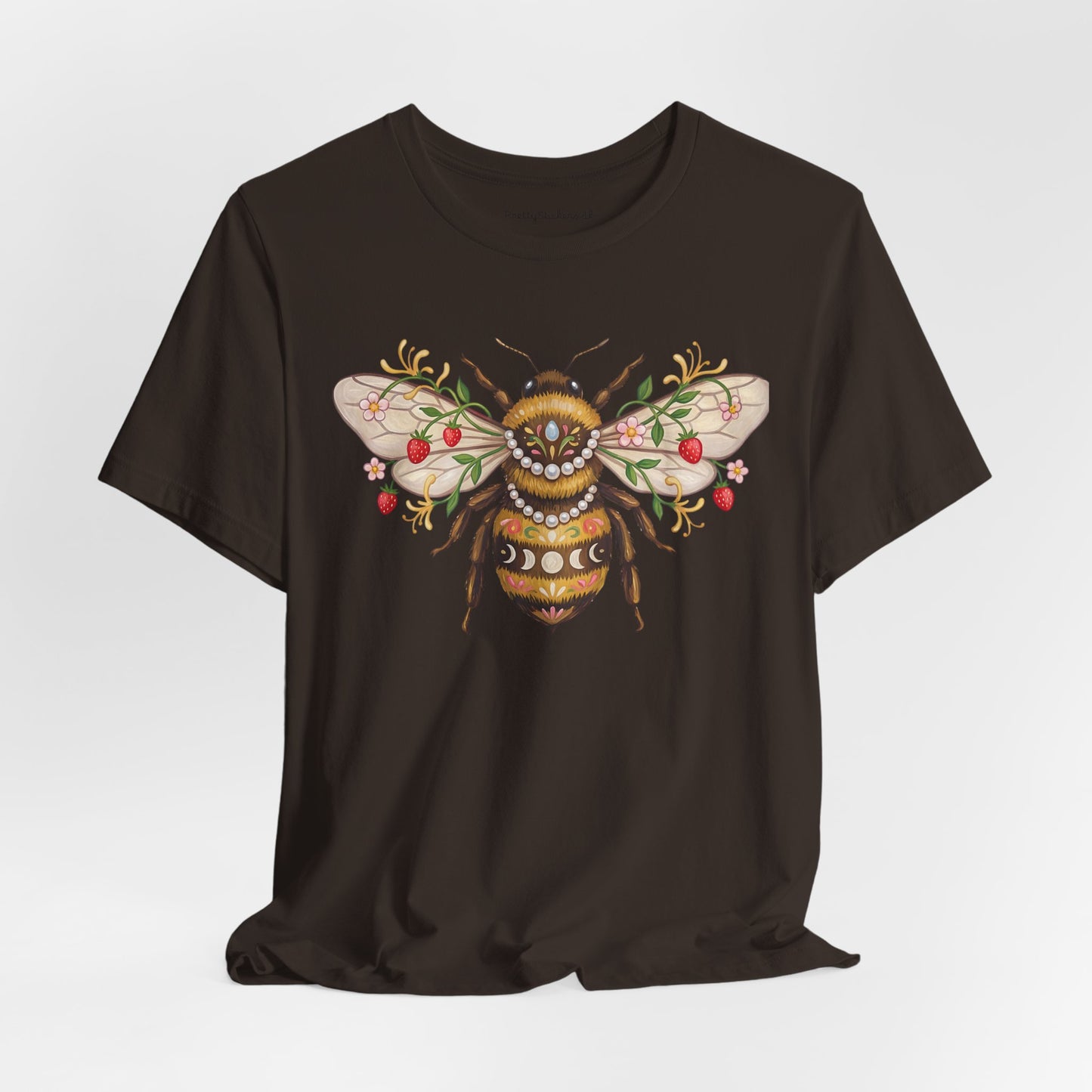 June Girl , Bee Floral Graphic T-shirt