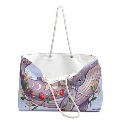 June Girl Whale Tote bag