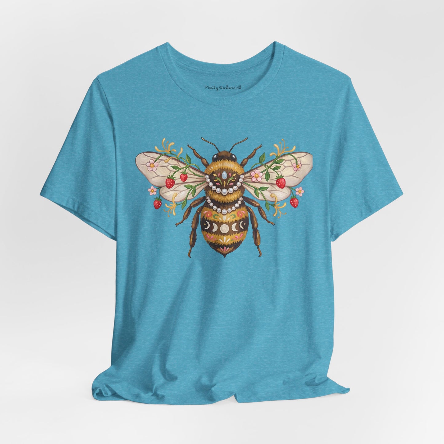 June Girl , Bee Floral Graphic T-shirt