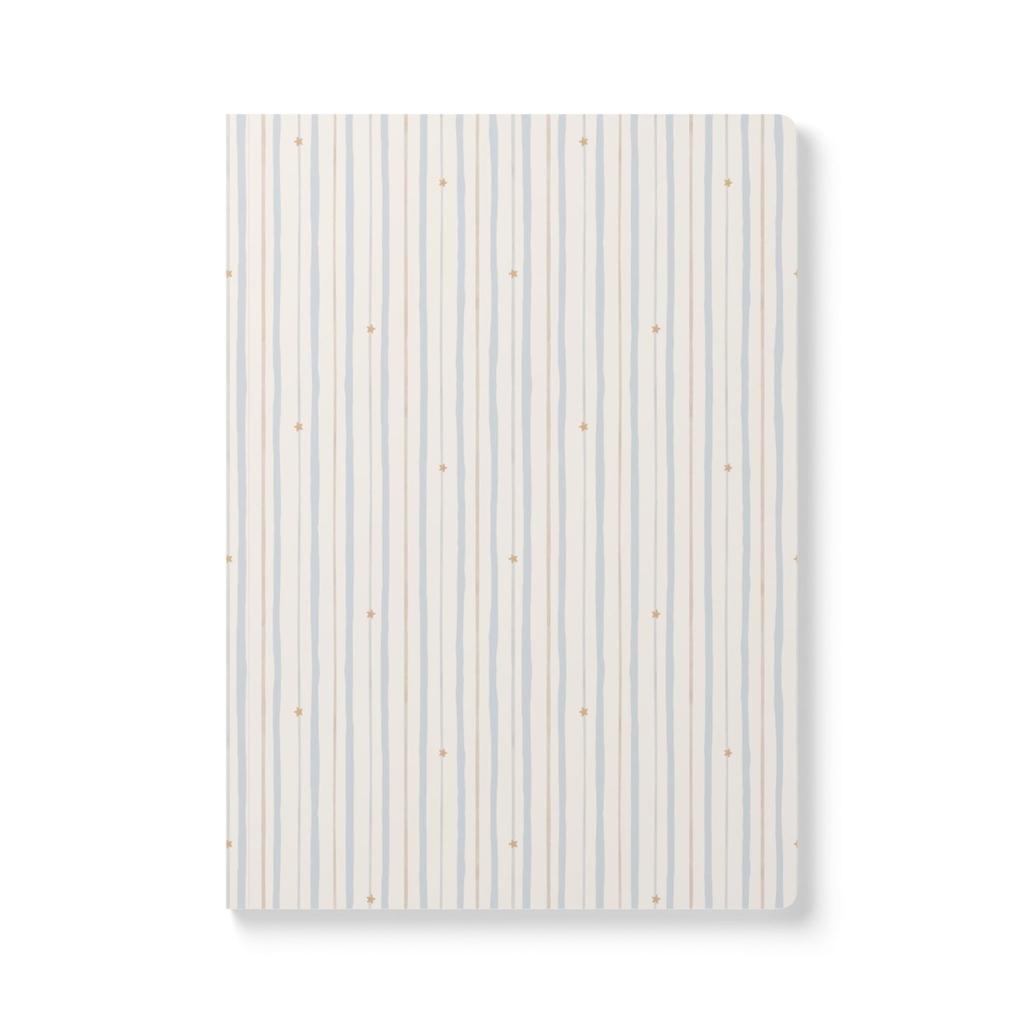 Striped Star Softcover Journal