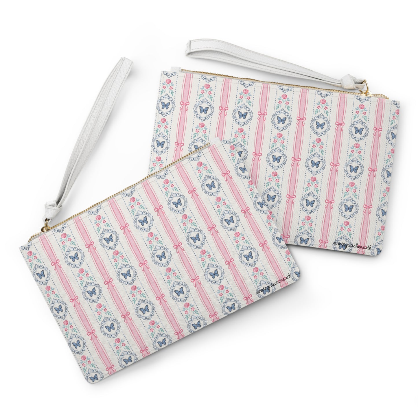 Butterfly Stripe Clutch