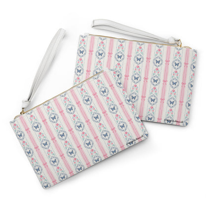 Butterfly Stripe Clutch