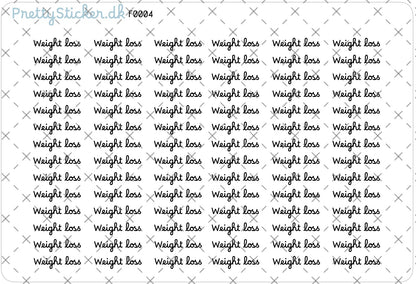 Weight loss