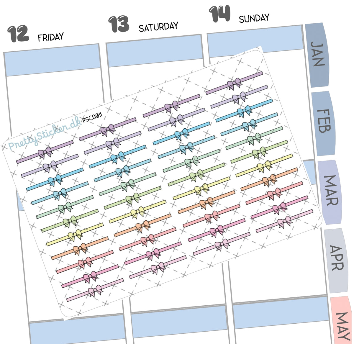 Bow Divider Pastel