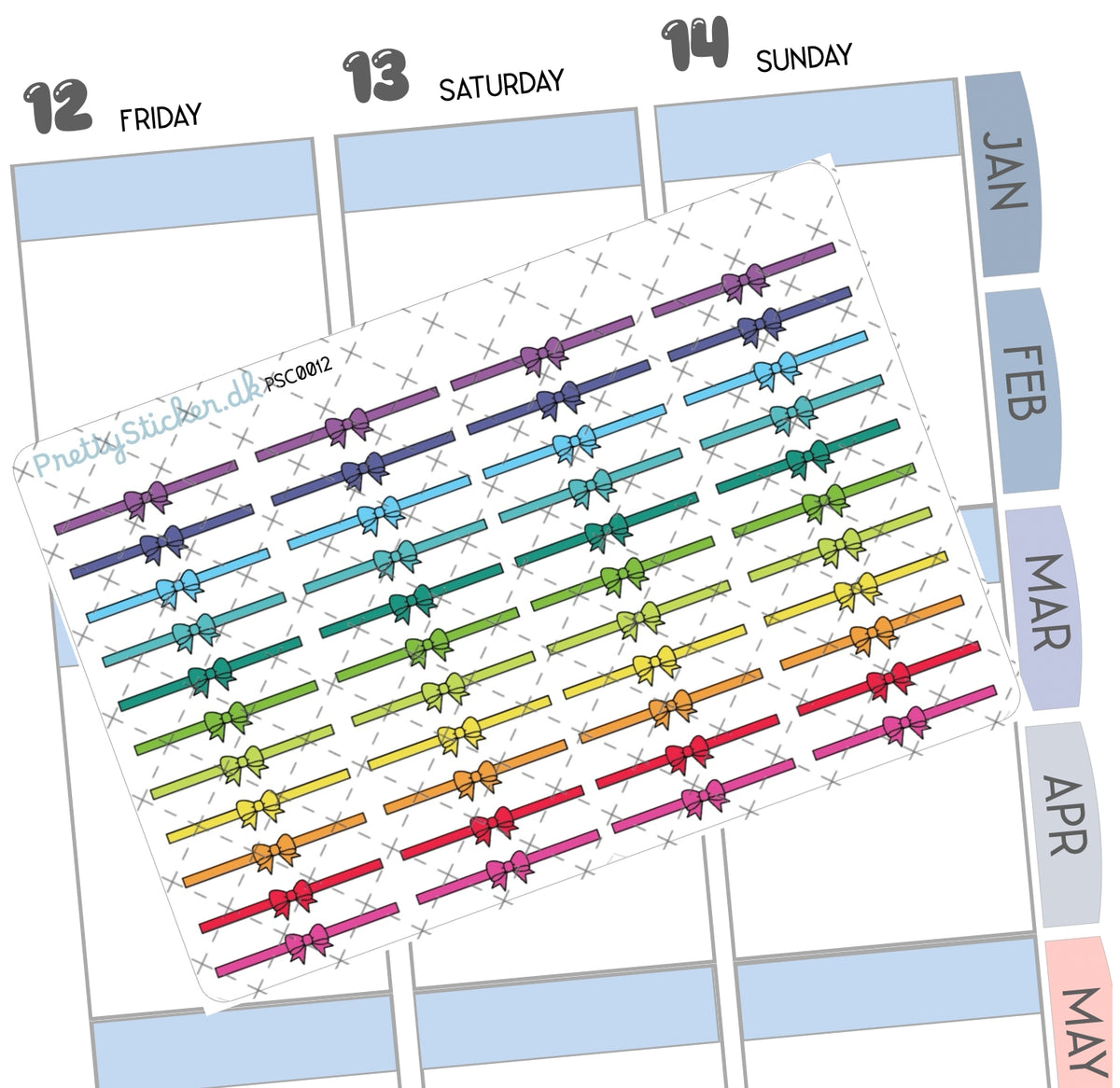 Bow Divider Rainbow