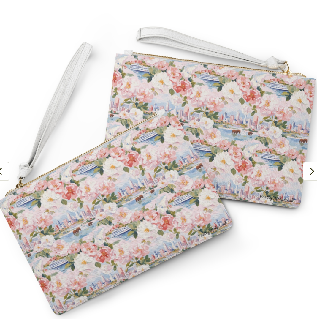 Alaska Bear Clutch Bag