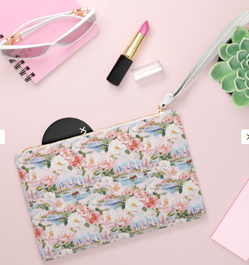 Alaska Bear Clutch Bag