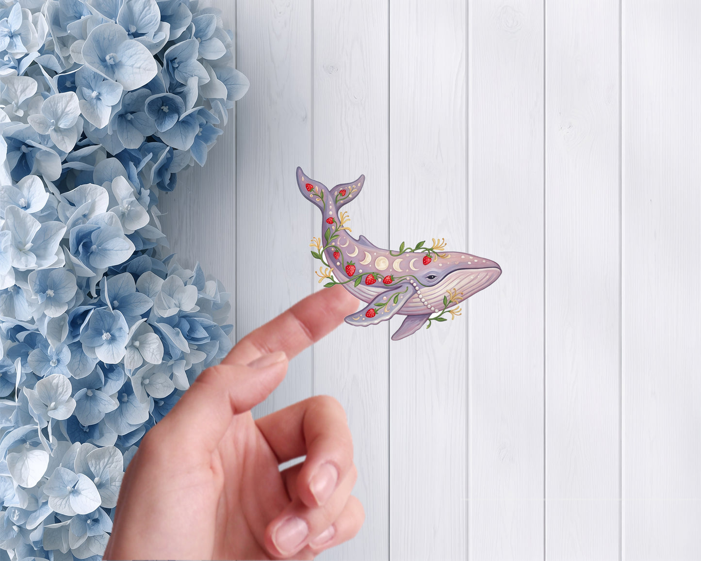 June Girl Summer 5/Small Whale