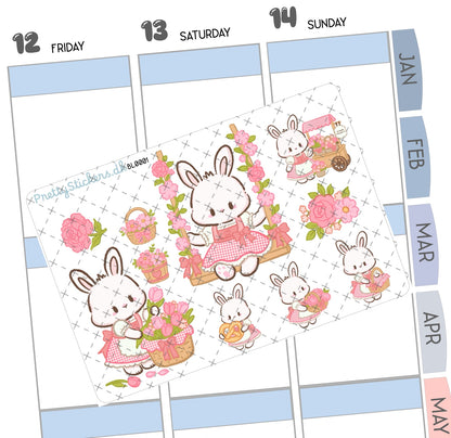 Alpine Flower Meadow Bunny